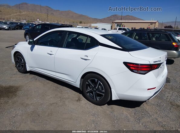 3N1AB8CV7SY212278 2025 NISSAN SENTRA White Trasero izquierdo