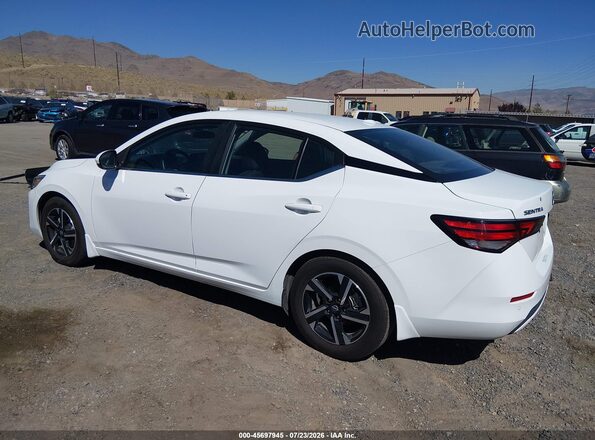 3N1AB8CV7SY212278 2025 NISSAN SENTRA White Vista interior de 360 grados