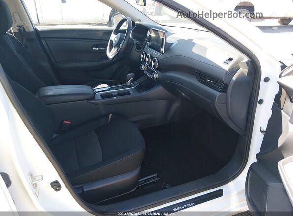 3N1AB8CV7SY212278 2025 NISSAN SENTRA White Vista interior delantera
