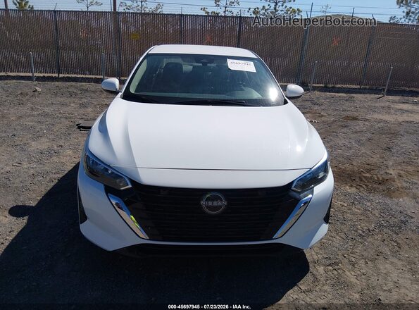 3N1AB8CV7SY212278 2025 NISSAN SENTRA White Vista del cuadro de instrumentos