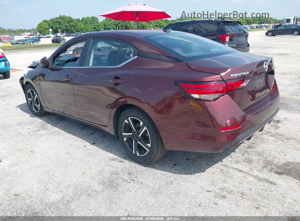 3N1AB8CV7SY263201 2025 NISSAN SENTRA Red Задня ліва чверть