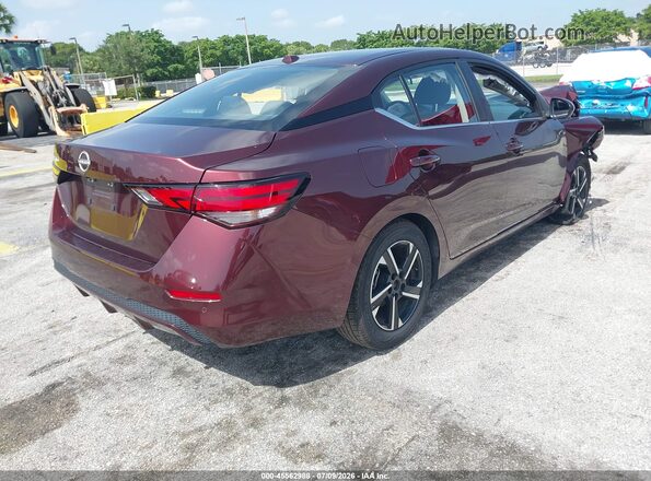 3N1AB8CV7SY263201 2025 NISSAN SENTRA Red Задня права чверть