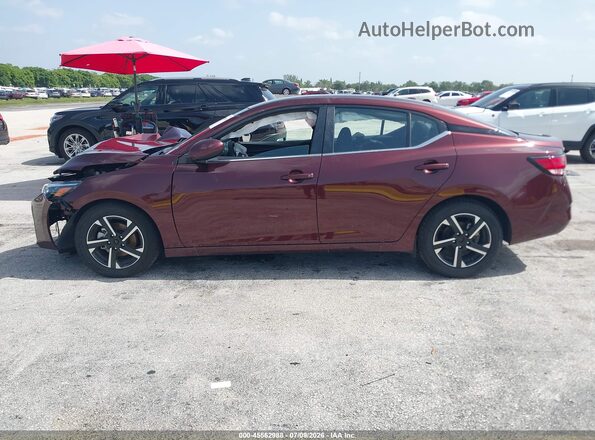 3N1AB8CV7SY263201 2025 NISSAN SENTRA Red 