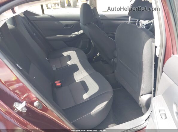 3N1AB8CV7SY263201 2025 NISSAN SENTRA Red Вид наклейки з VIN-кодом