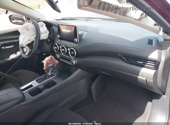 3N1AB8CV7SY263201 2025 NISSAN SENTRA Red Вид салону спереду