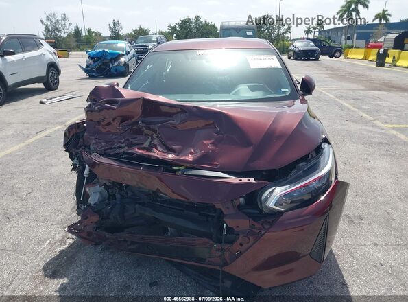 3N1AB8CV7SY263201 2025 NISSAN SENTRA Red Вид задньої частини салону