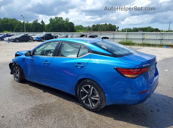 3N1AB8CV7SY268771 2025 NISSAN SENTRA Blue Rear left