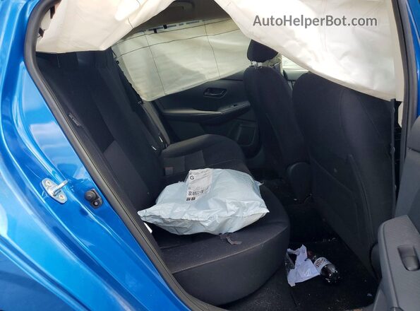 3N1AB8CV7SY268771 2025 NISSAN SENTRA Blue Rear seats view