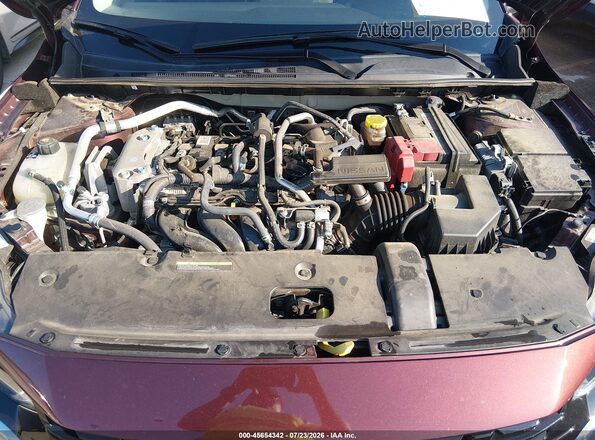 3N1AB8CV7SY275302 2025 NISSAN SENTRA Burgundy Հետևի տեսք