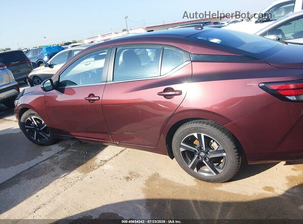 3N1AB8CV7SY275302 2025 NISSAN SENTRA Burgundy 