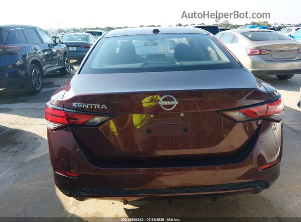 3N1AB8CV7SY275302 2025 NISSAN SENTRA Burgundy 