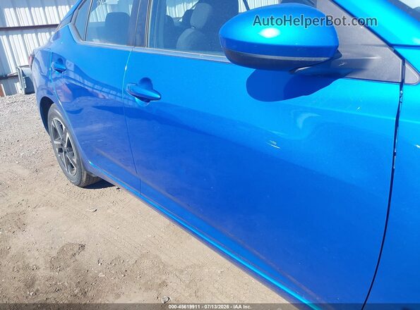 3N1AB8CV7SY299745 2025 NISSAN SENTRA Blue Front view