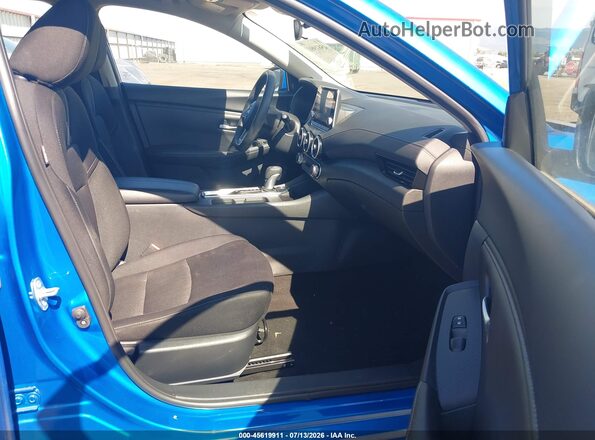 3N1AB8CV7SY299745 2025 NISSAN SENTRA Blue Front interior view