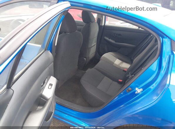 3N1AB8CV7SY299745 2025 NISSAN SENTRA Blue VIN sticker view