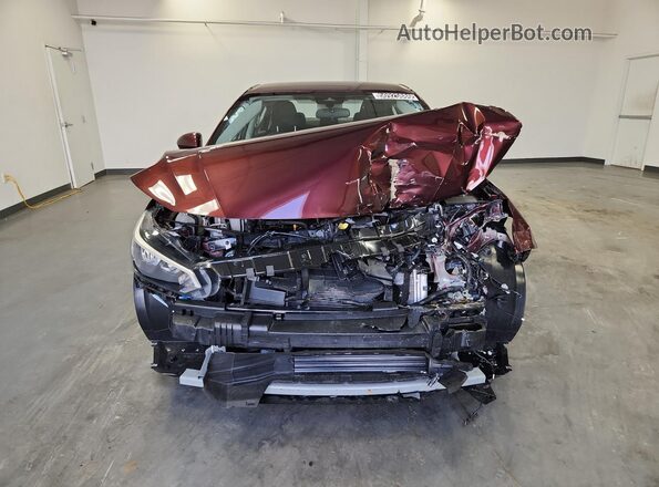 3N1AB8CV7SY342559 2025 NISSAN SENTRA Red VIN կոդի պիտակի տեսք