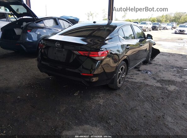 3N1AB8CV7SY374587 2025 NISSAN SENTRA Black უკანა მარჯვენა
