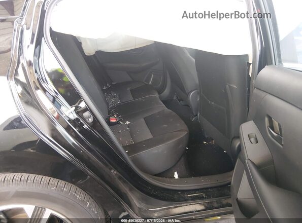 3N1AB8CV7SY374587 2025 NISSAN SENTRA Black VIN კოდის სტიკერის ხედი