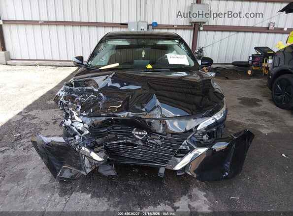 3N1AB8CV7SY374587 2025 NISSAN SENTRA Black ხელსაწყოთა პანელის ხედი