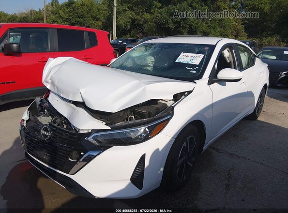 3N1AB8CV7SY376467 2025 NISSAN SENTRA White Front left