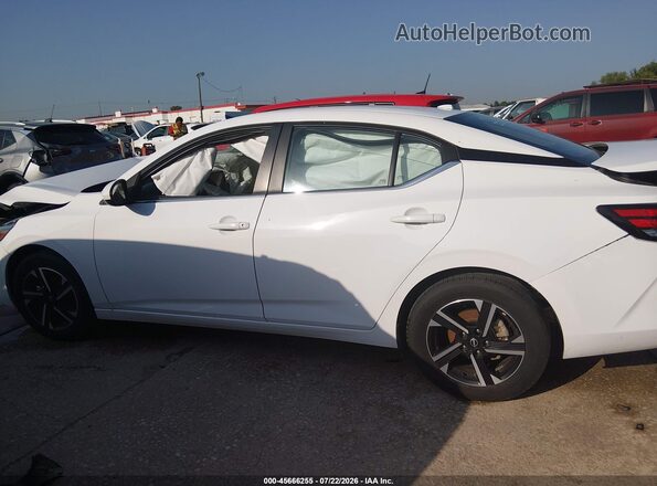 3N1AB8CV7SY376467 2025 NISSAN SENTRA White Rear interior view