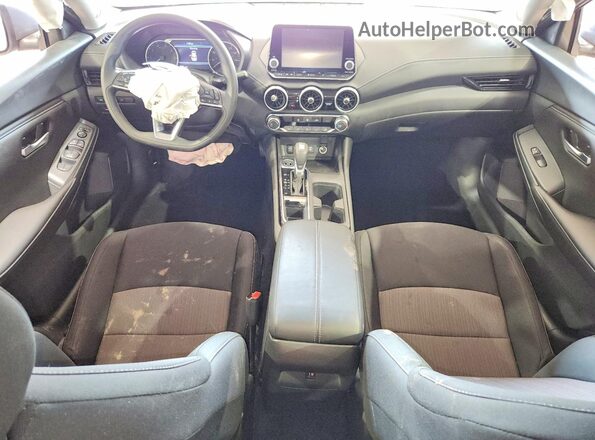 3N1AB8CV7SY378350 2025 NISSAN SENTRA Gray Widok deski rozdzielczej
