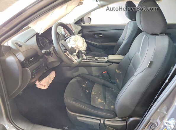 3N1AB8CV7SY378350 2025 NISSAN SENTRA Gray Widok wnętrza z przodu