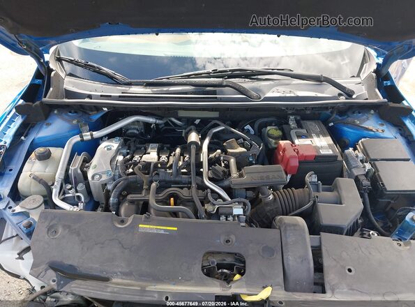 3N1AB8CV8LY254475 2020 NISSAN SENTRA Синий Вид сзади