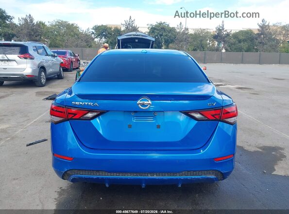 3N1AB8CV8LY254475 2020 NISSAN SENTRA Синий 