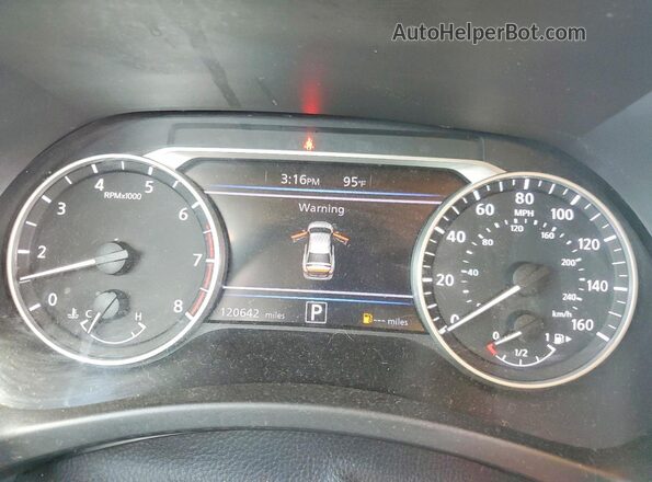 3N1AB8CV8MY223521 2021 NISSAN SENTRA Silver Instrument cluster view