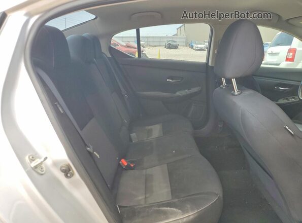 3N1AB8CV8MY223521 2021 NISSAN SENTRA Silver Rear seats view