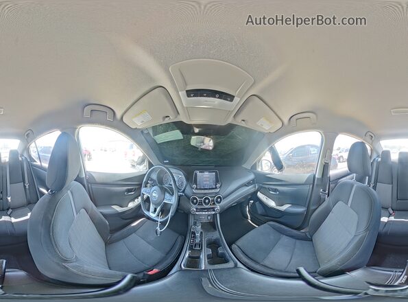 3N1AB8CV8MY223521 2021 NISSAN SENTRA Silver VIN sticker view
