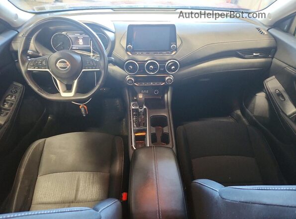 3N1AB8CV8MY223874 2021 NISSAN SENTRA Red წინა პანელის ხედი