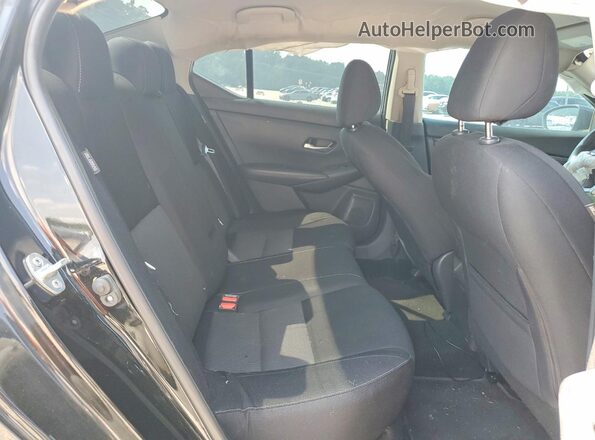 3N1AB8CV8MY228590 2021 NISSAN SENTRA Black Rear seats view