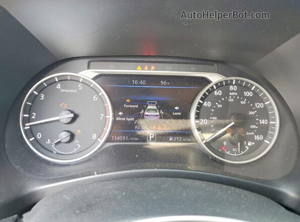 3N1AB8CV8MY228590 2021 NISSAN SENTRA Black Instrument cluster view
