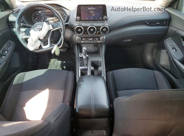 3N1AB8CV8MY228590 2021 NISSAN SENTRA Black Dashboard view