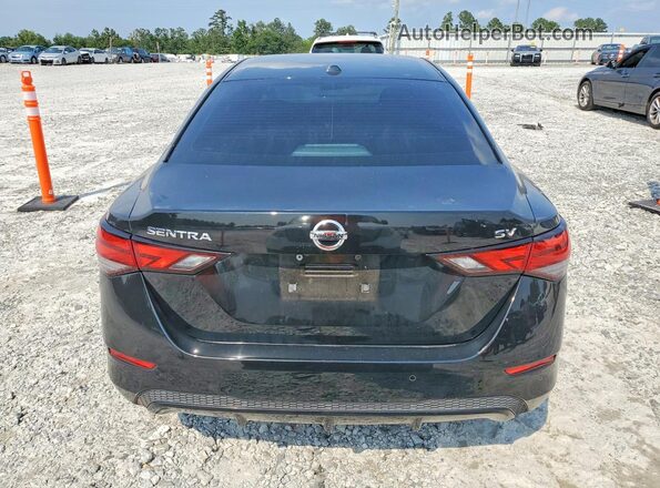 3N1AB8CV8MY228590 2021 NISSAN SENTRA Black Rear view