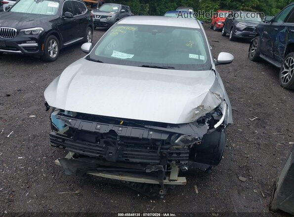 3N1AB8CV8MY255904 2021 NISSAN SENTRA Silver Front view
