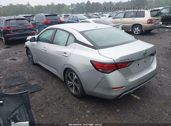 3N1AB8CV8MY255904 2021 NISSAN SENTRA Silver Rear left