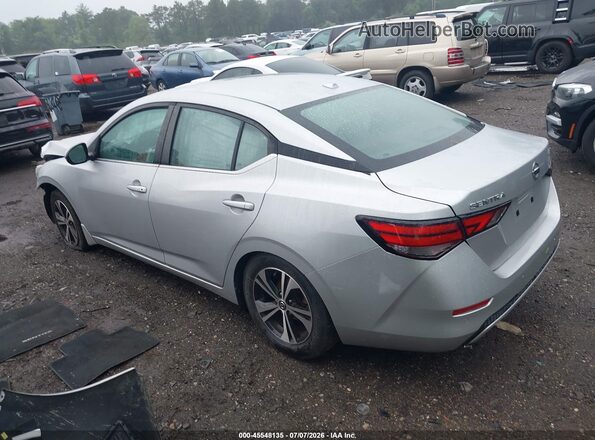 3N1AB8CV8MY255904 2021 NISSAN SENTRA Silver 360 interior view