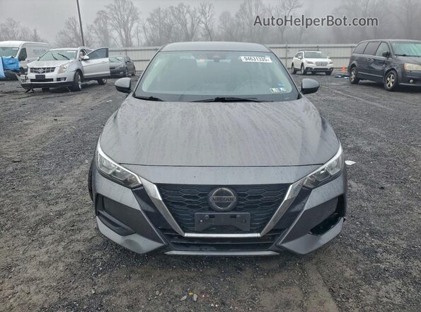3N1AB8CV8MY283542 2021 NISSAN SENTRA Серый Вид спереди