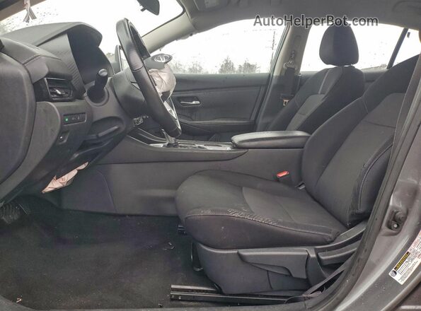 3N1AB8CV8MY283542 2021 NISSAN SENTRA Серый Вид салона спереди