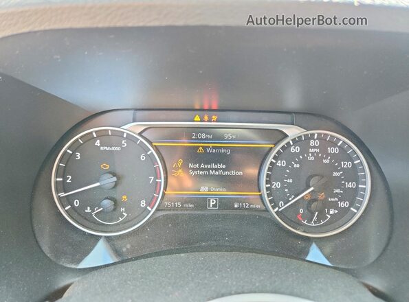 3N1AB8CV8MY286750 2021 NISSAN SENTRA Gray Widok zestawu wskaźników