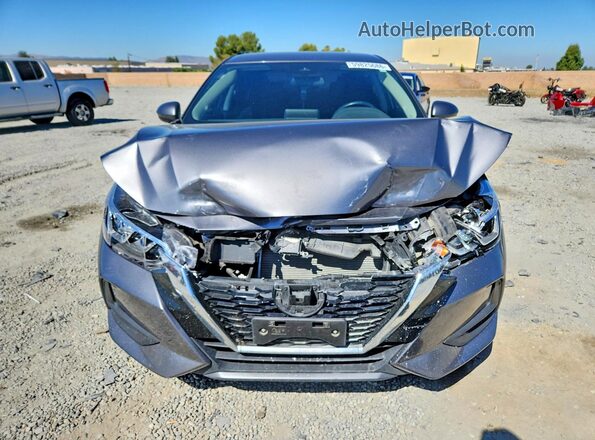 3N1AB8CV8MY286750 2021 NISSAN SENTRA Gray Widok z przodu