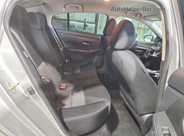 3N1AB8CV8MY293309 2021 NISSAN SENTRA Silver Вид задніх сидінь