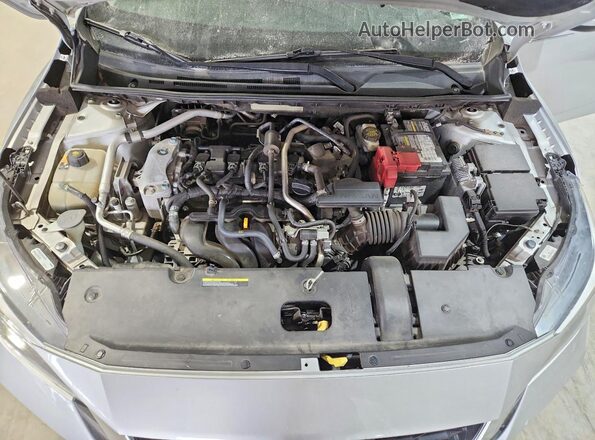 3N1AB8CV8MY293309 2021 NISSAN SENTRA Silver Вид задньої частини салону