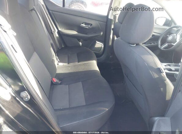 3N1AB8CV8MY331492 2021 NISSAN SENTRA Black VIN კოდის სტიკერის ხედი