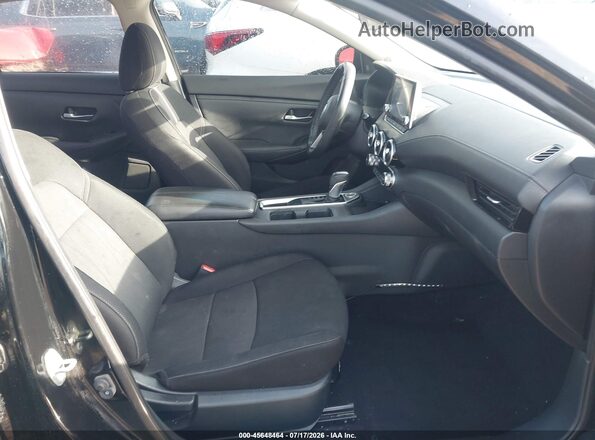 3N1AB8CV8MY331492 2021 NISSAN SENTRA Black წინა სალონის ხედი
