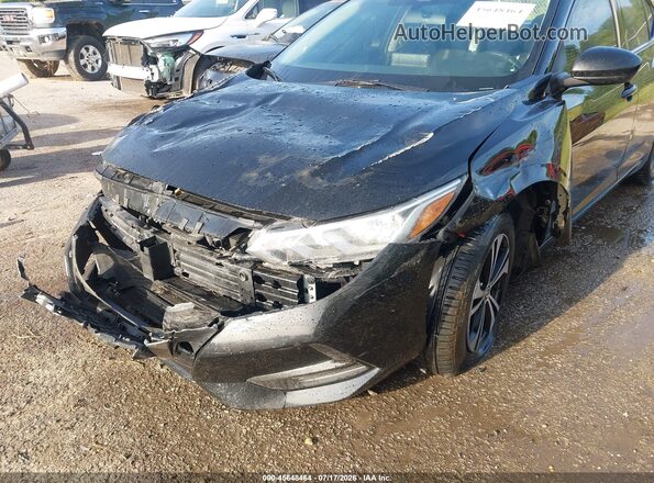 3N1AB8CV8MY331492 2021 NISSAN SENTRA Black წინა ხედი