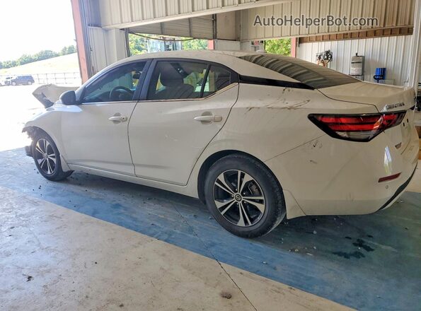 3N1AB8CV8NY248744 2022 NISSAN SENTRA White Հետևի ձախ