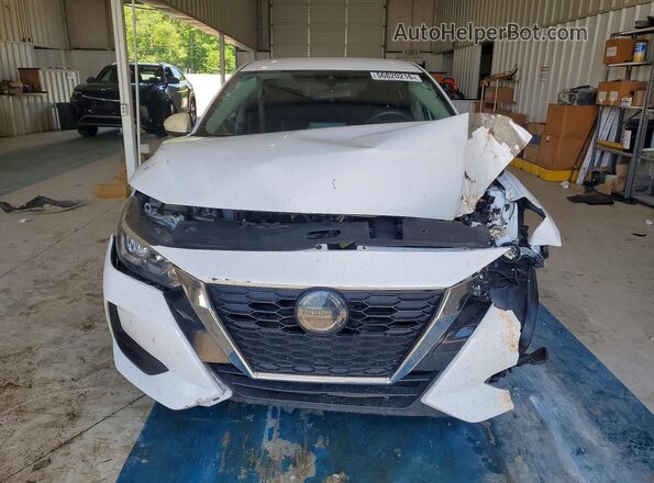 3N1AB8CV8NY248744 2022 NISSAN SENTRA White Դիմացի տեսք